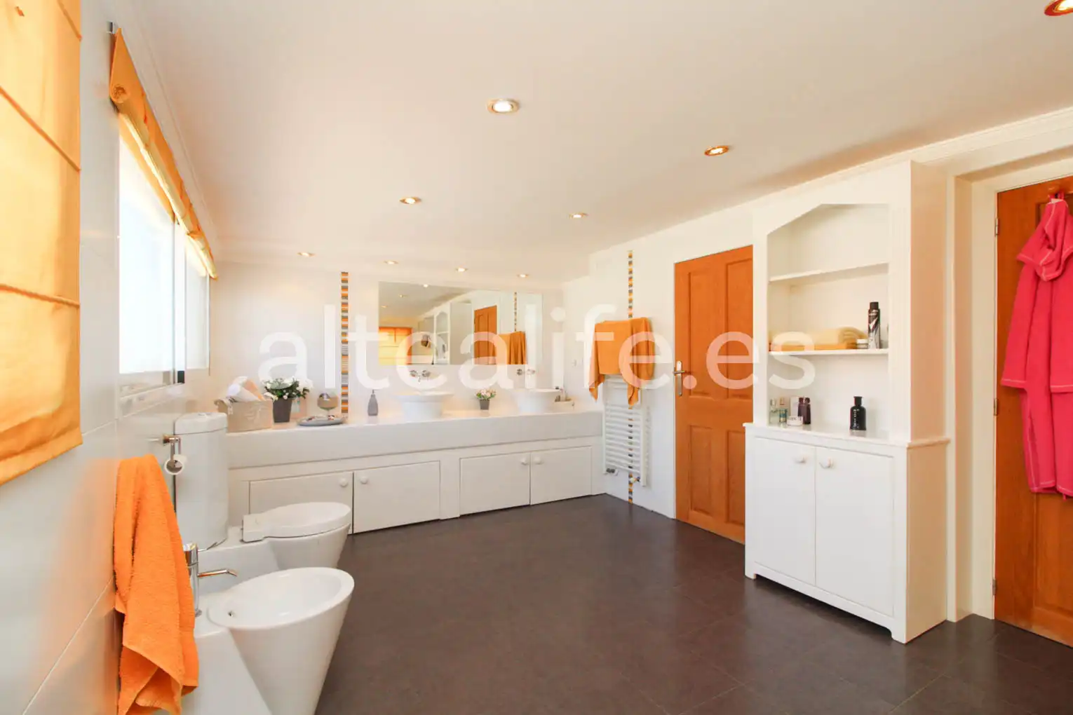 Baño de Casa o chalet en venta en La Nucia con Aire acondicionado, Jardín privado y Terraza