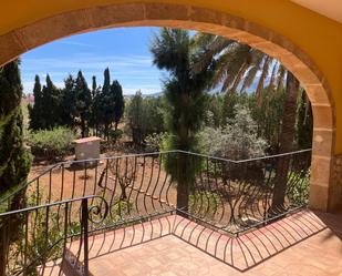 Garden of House or chalet to rent in Dénia  with Air Conditioner, Heating and Terrace