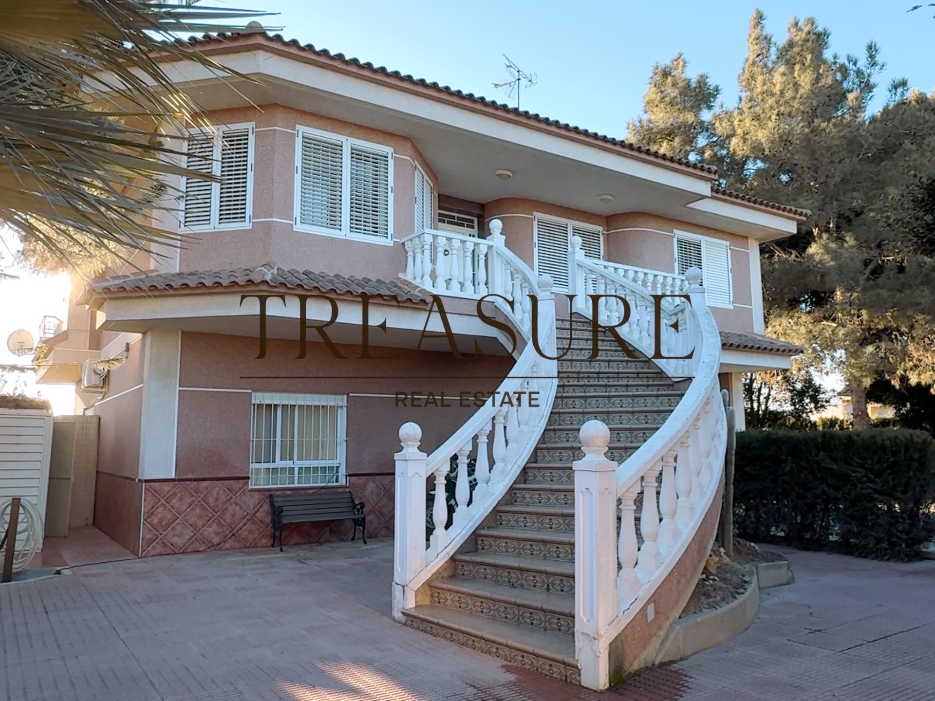 Vista exterior de Casa o chalet en venta en  Murcia Capital con Aire acondicionado, Jardín privado y Piscina