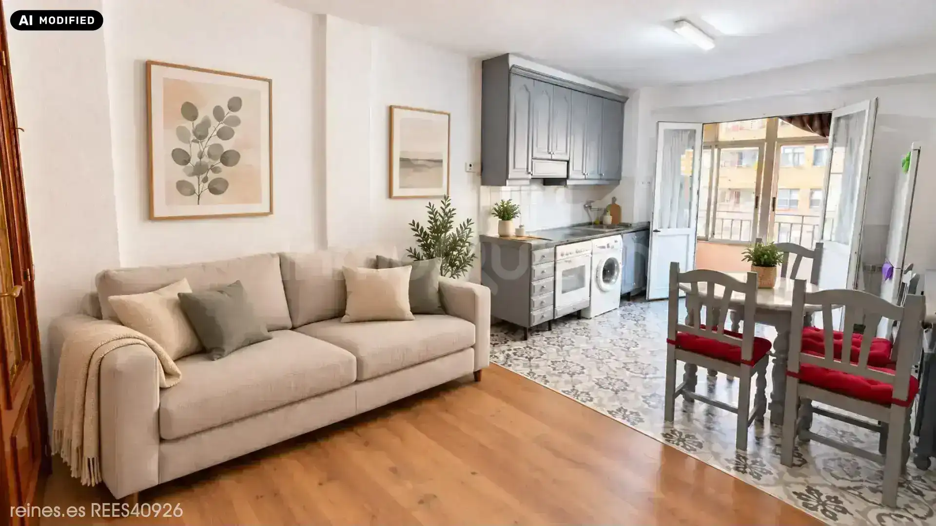 Flat for sale in “La Jota – junto a Avenida Cataluña / Plaza Mozart”