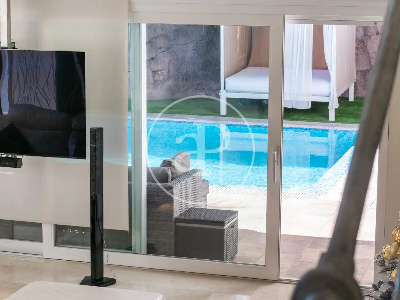 Piscina de Casa o chalet en venta en Gilet con Aire acondicionado, Calefacción y Jardín privado