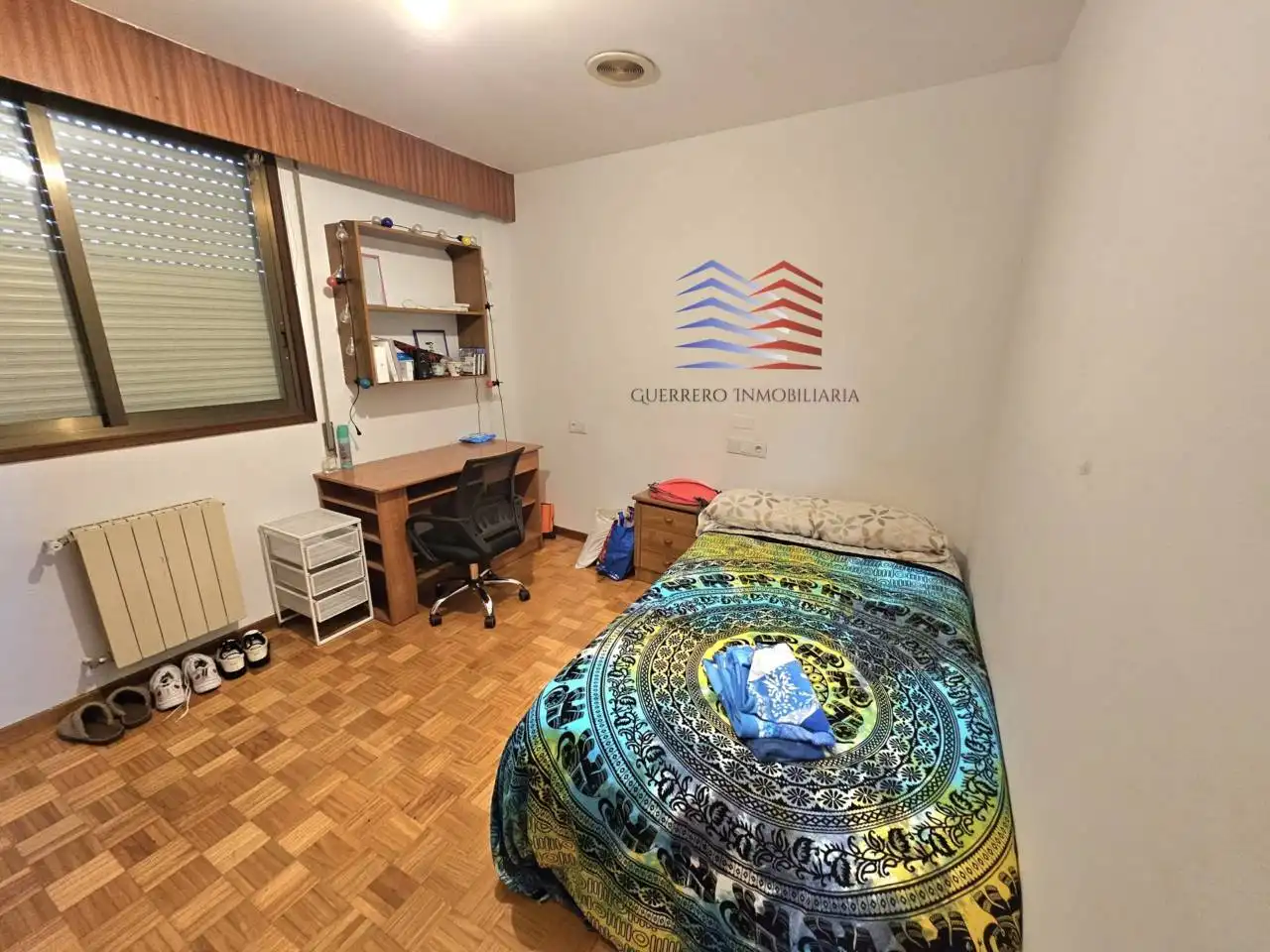 Bedroom of Flat for rent in Ourense Capital   with Heating, Parquet flooring and Terrace