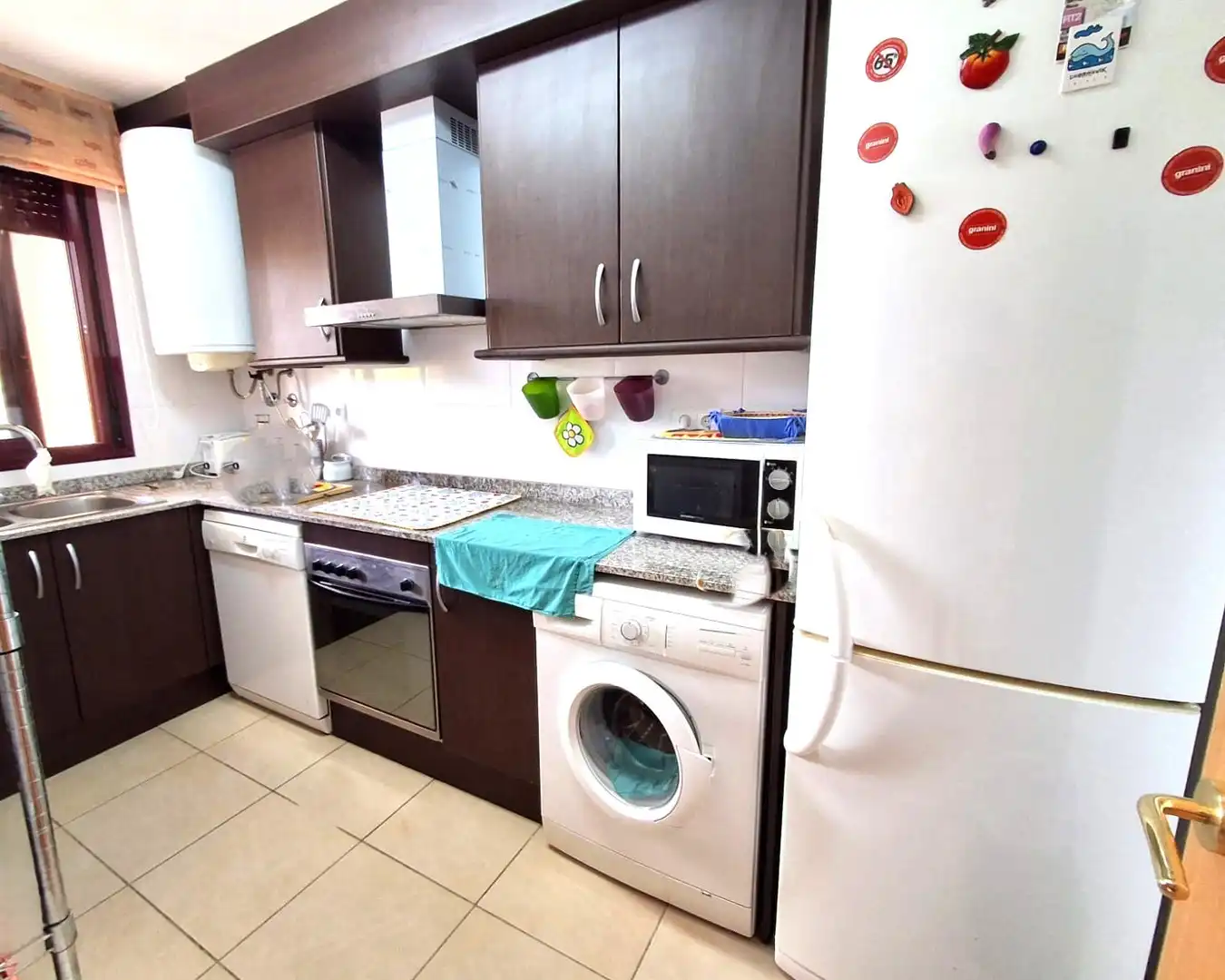 Cocina de Piso en venta en Mont-roig del Camp con Aire acondicionado, Jardín privado y Amueblado