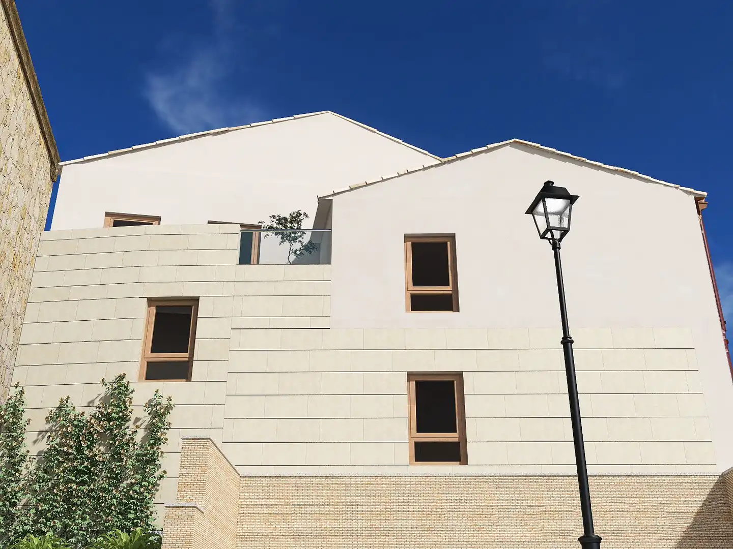 Exterior view of Flat for sale in Salamanca  with Air Conditioner, Heating and Balcony