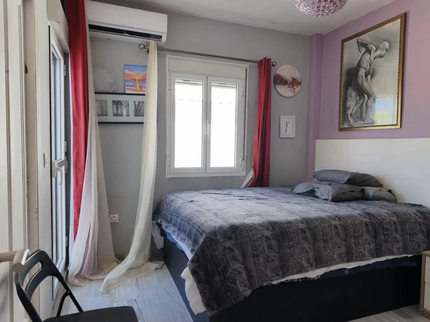 Bedroom of Houses for sale in Gines  with Air Conditioner, Private garden and Terrace