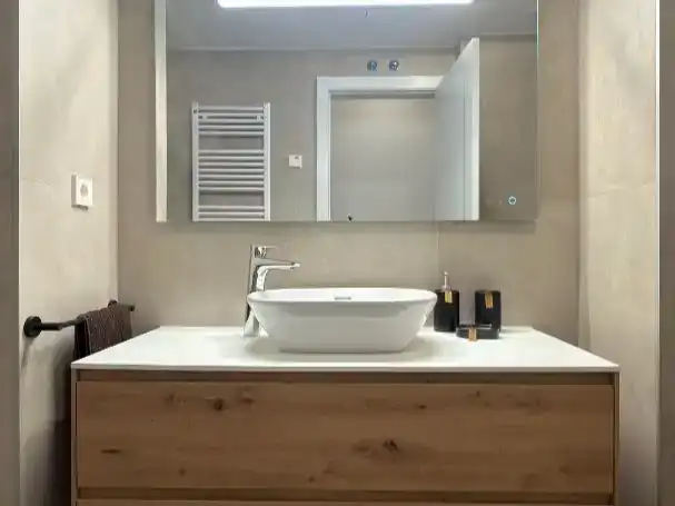 Badezimmer von Wohnung zur Miete in Valladolid Capital mit Klimaanlage