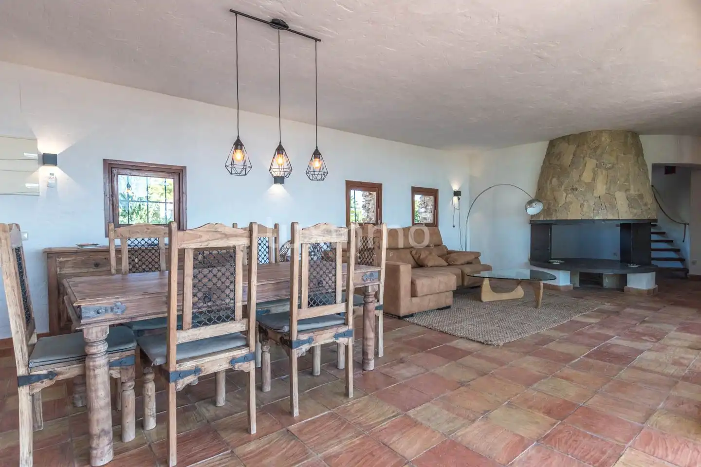 Comedor de Casa o chalet en venta en Calpe / Calp con Aire acondicionado, Calefacción y Jardín privado