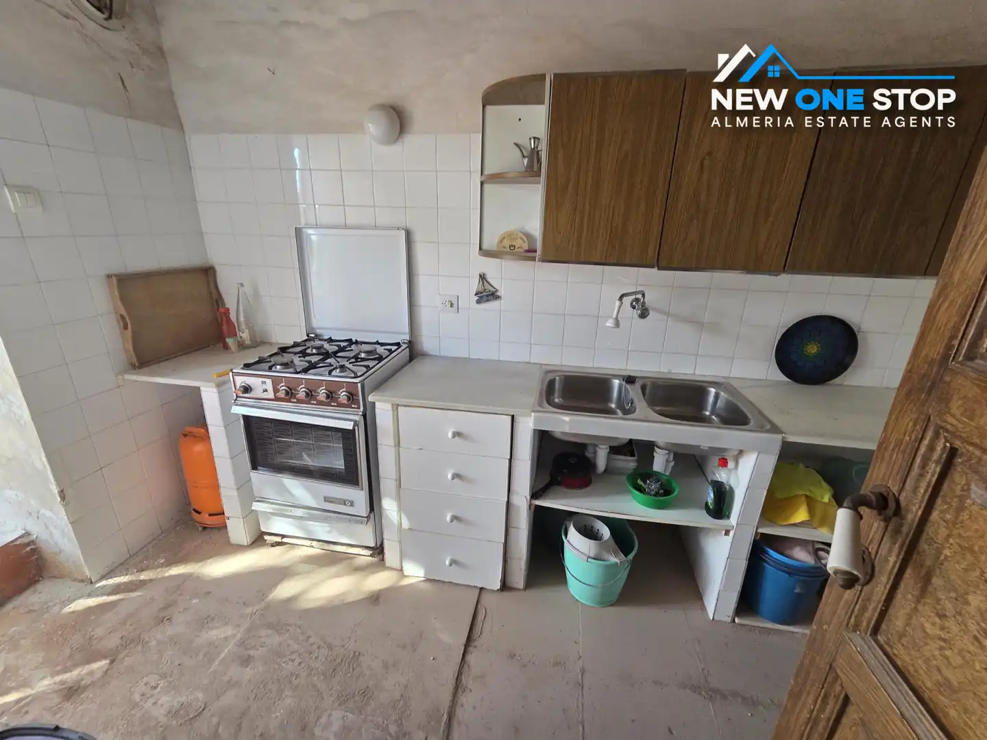 Cocina de Finca rústica en venta en Cuevas del Almanzora con Jardín privado y Balcón
