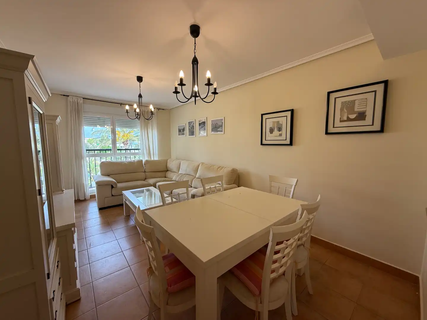 Menjador de Apartament en venda en Dénia amb Aire condicionat, Calefacció i Terrassa