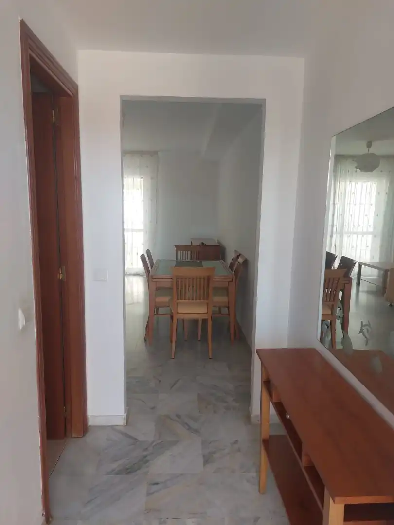 Comedor de Casa adosada de alquiler en Benalmádena con Aire acondicionado, Terraza y Amueblado