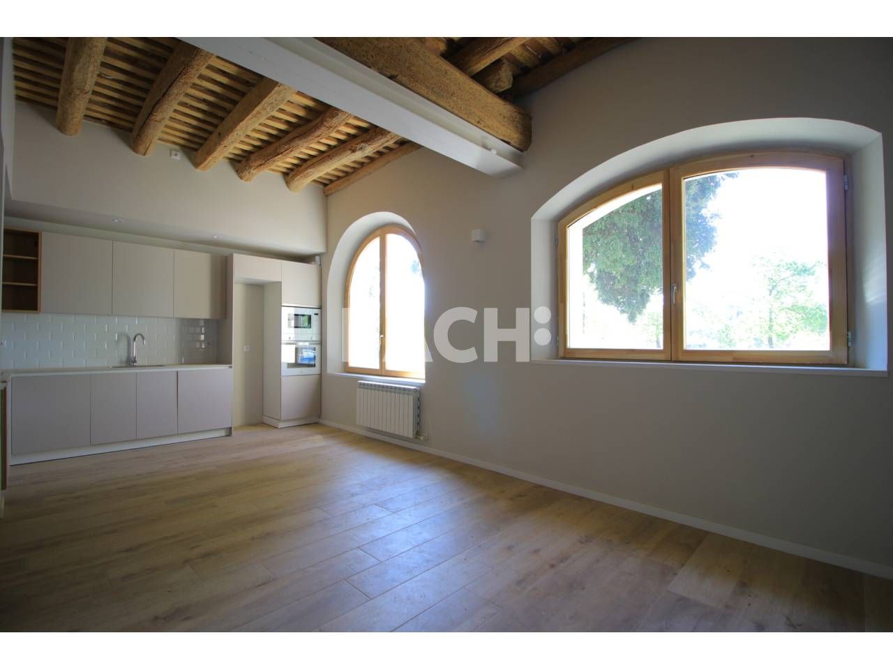 Sala d'estar de Pis en venda en Vic amb Parquet