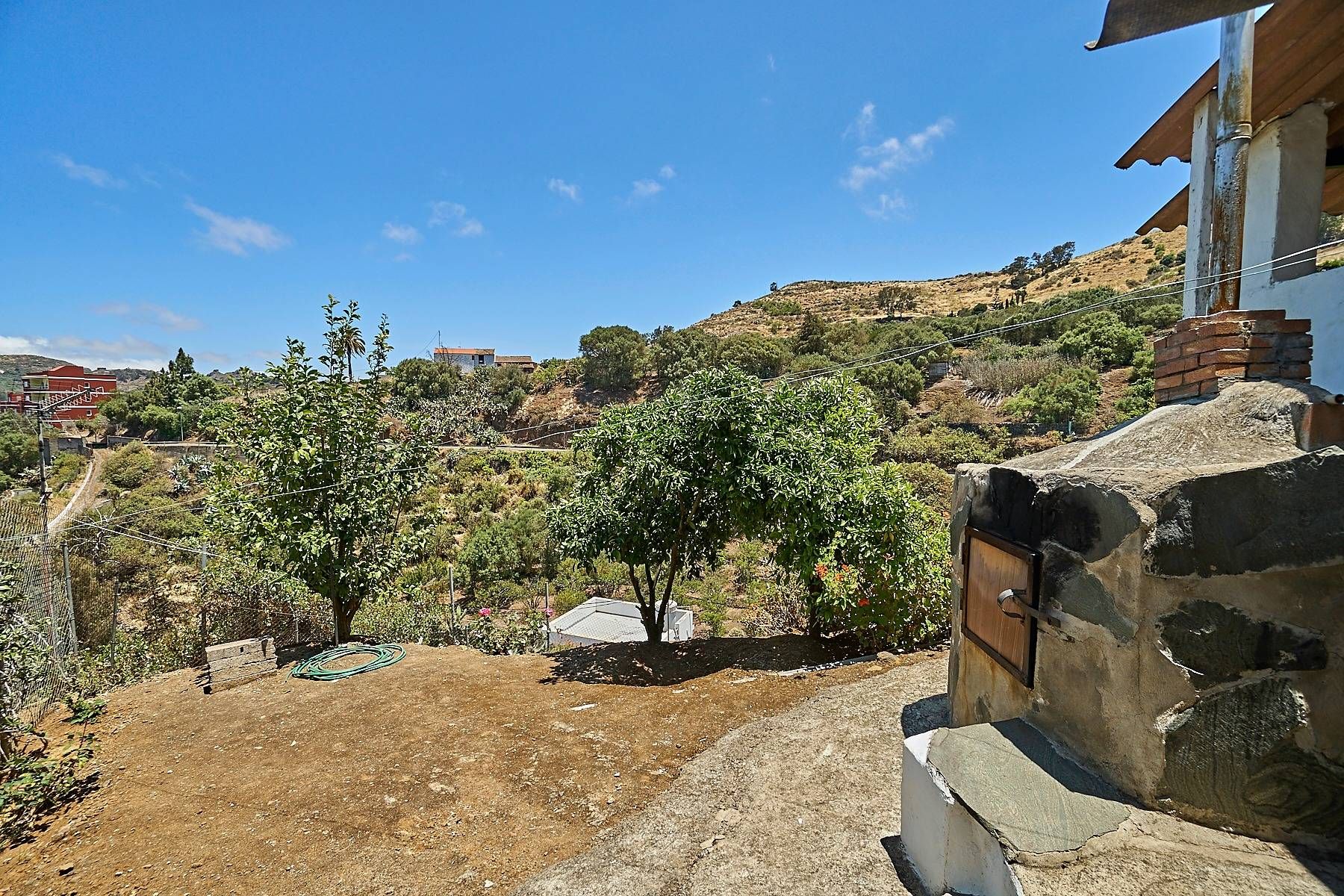 Vista exterior de Finca rústica en venda en Santa Brígida amb Jardí privat, Terrassa i Traster