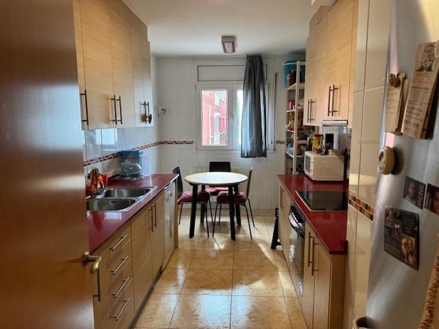 Kitchen of Flat for sale in Sant Esteve Sesrovires  with Heating, Terrace and Balcony