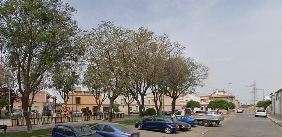 Exterior view of Industrial buildings for sale in Dos Hermanas