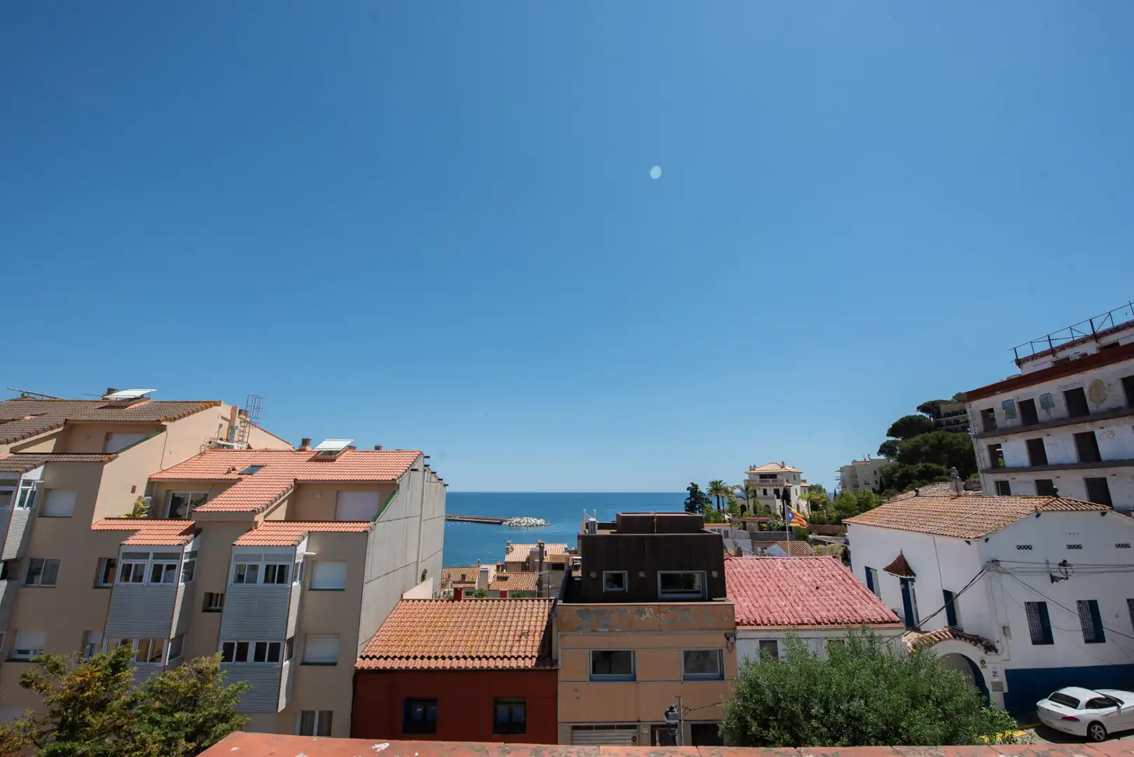 Vista exterior de Casa o xalet en venda en Sant Feliu de Guíxols amb Jardí privat, Terrassa i Traster