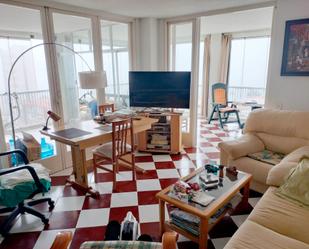 Living room of Attic for sale in Alicante / Alacant  with Terrace, Furnished and Balcony