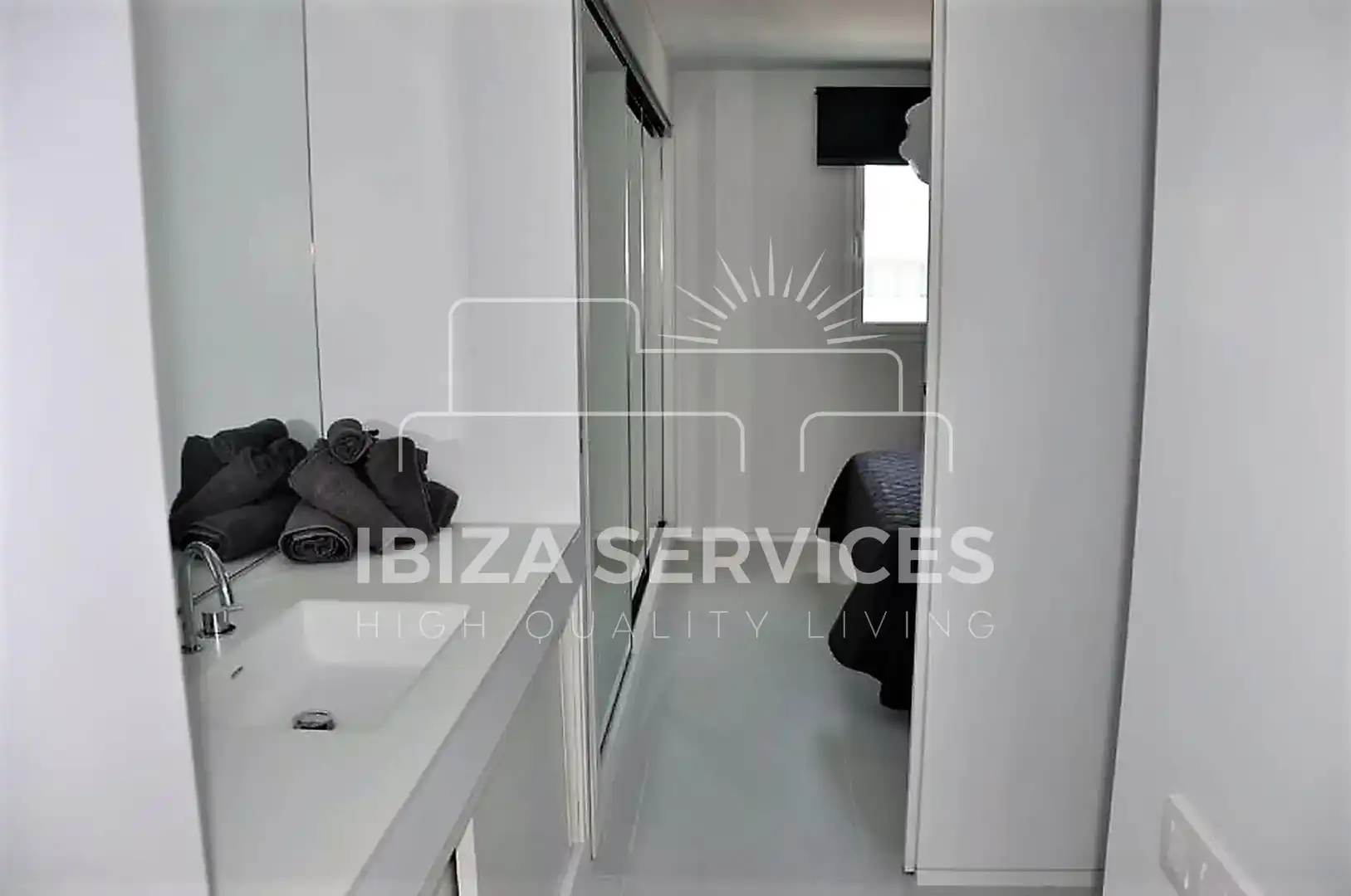 Wohnung mit Pool zur Miete in Marina Botafoc - Platja de Talamanca, imagen 19