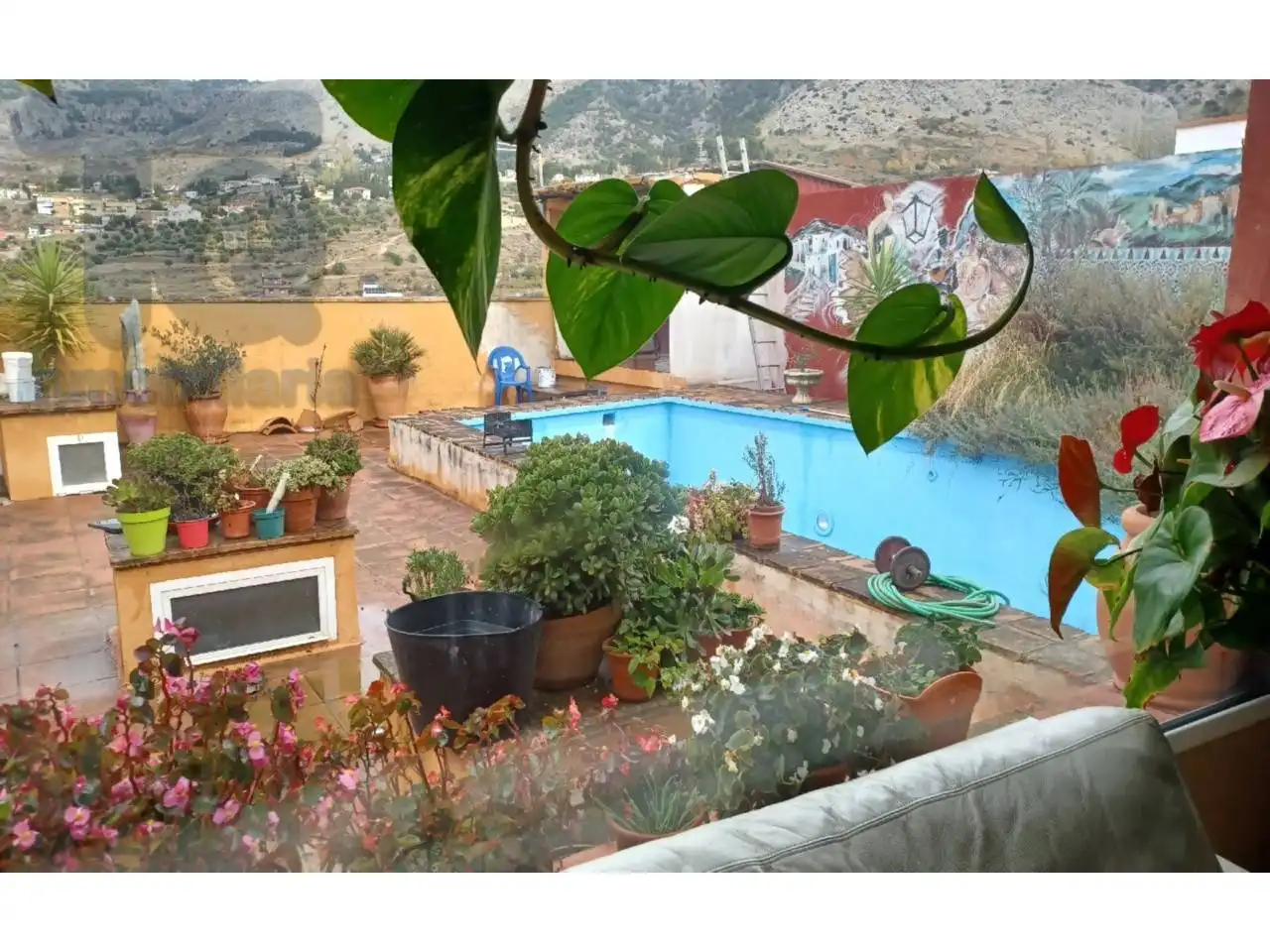 Swimming pool of Country homes for sale in Alfacar  with Swimming Pool and Furnished