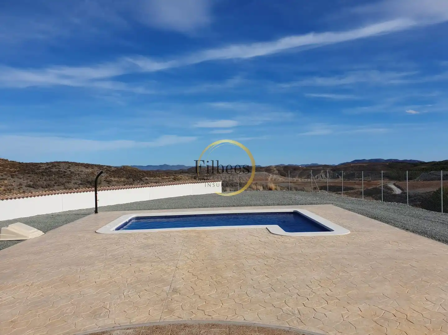 Casa rústica amb piscina en venda a Puerto Lumbreras