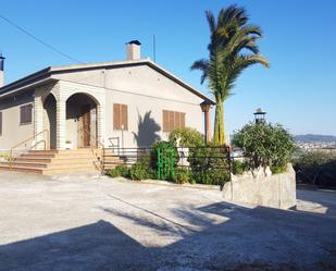 Exterior view of House or chalet for sale in Esparreguera  with Terrace and Swimming Pool