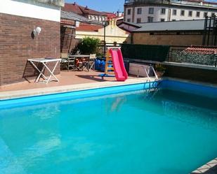 Swimming pool of Attic for sale in Plasencia  with Air Conditioner, Terrace and Balcony