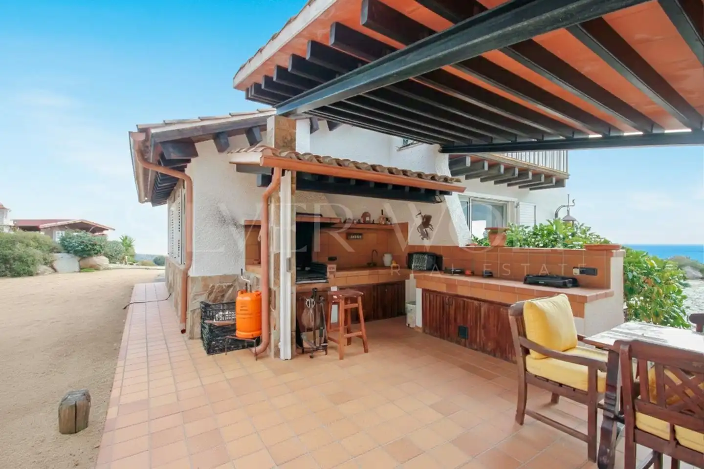 Terraza de Casa o chalet en venta en Mataró con Aire acondicionado, Calefacción y Jardín privado