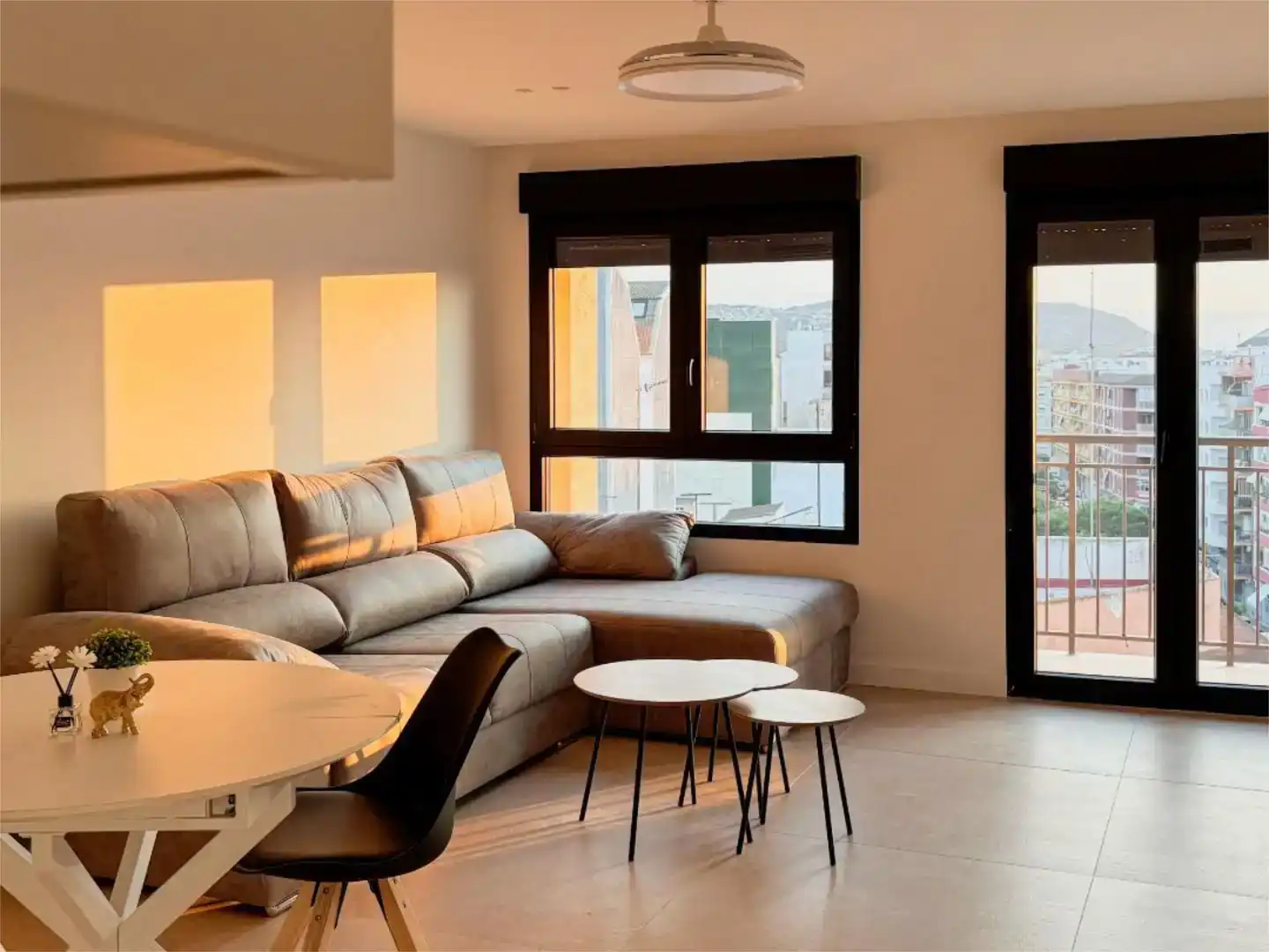 Living room of Flat for rent in Centro Urbano