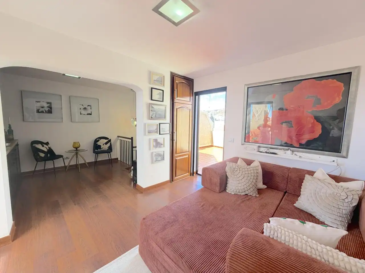 Living room of Attic for sale in Santa Cruz de Tenerife  with Terrace, Storage room and Furnished