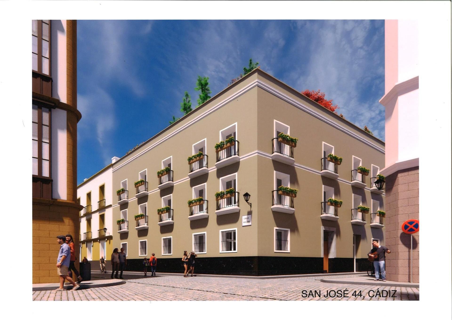 Exterior view of Planta baja for sale in  Cádiz Capital  with Heating