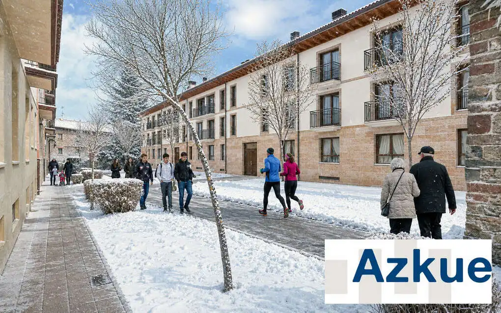 Exterior view of Duplexes for sale in Ezcaray  with Heating and Storage room
