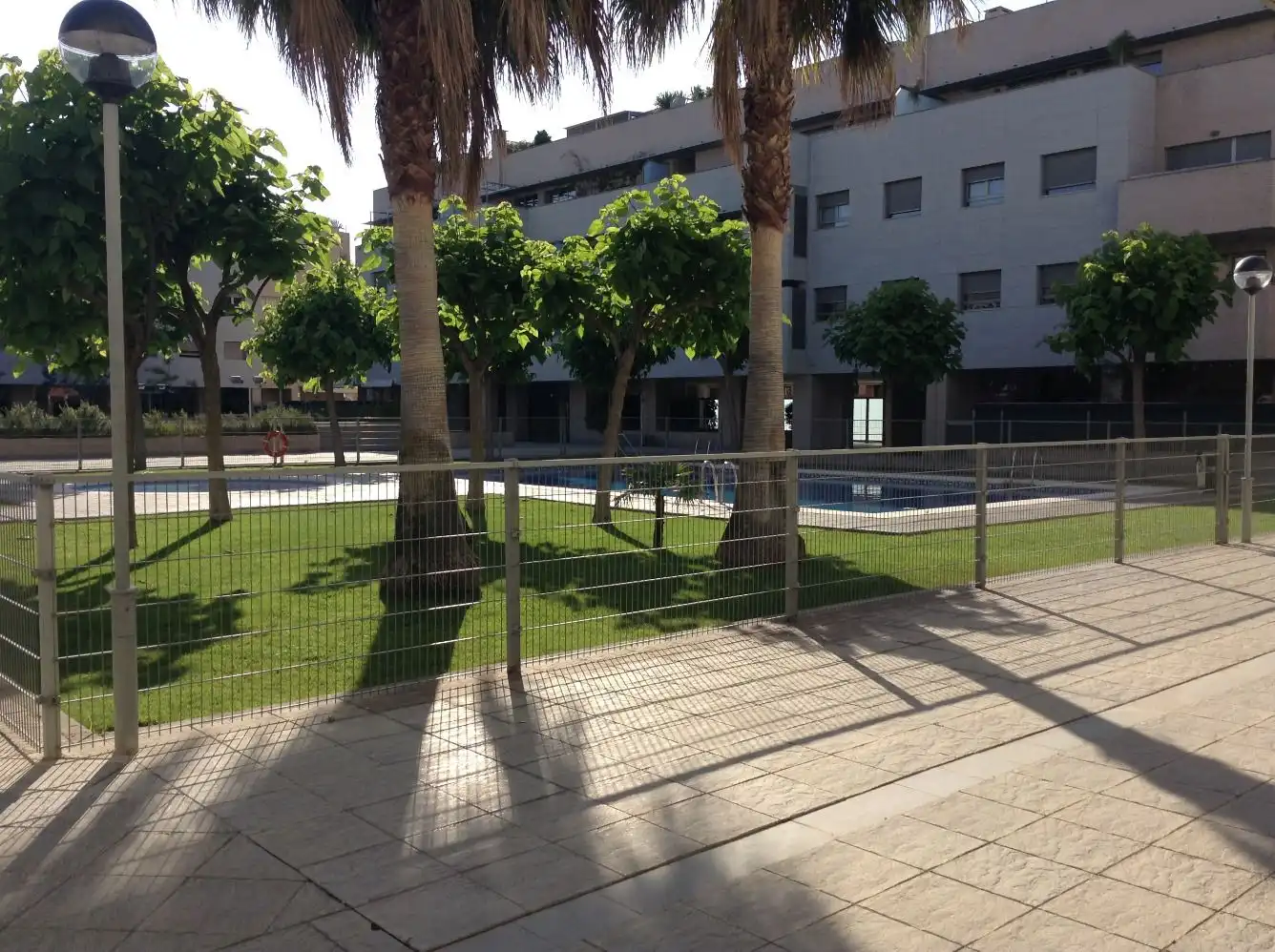 Vista exterior de Pis de lloguer en Valencia amb Aire condicionat, Calefacció i Jardí privat