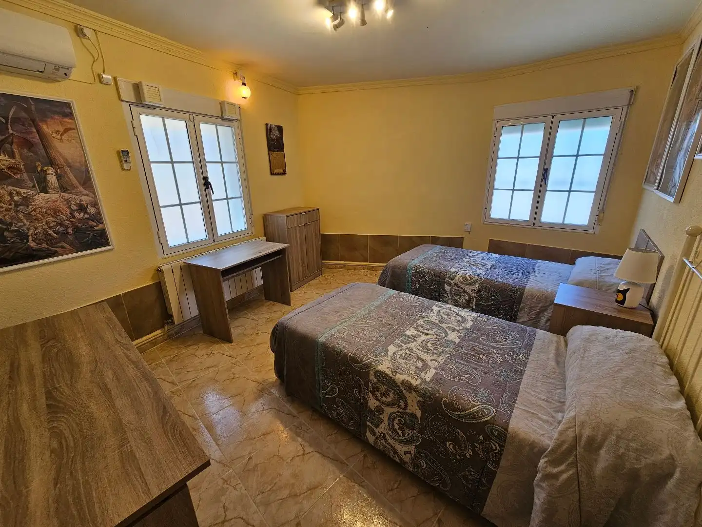 Bedroom of Houses for sale in Castrillo de la Guareña  with Air Conditioner, Heating and Storage room