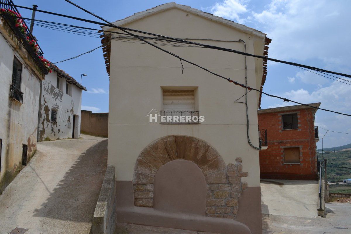 Vista exterior de Casa o xalet en venda en Ausejo amb Terrassa i Traster