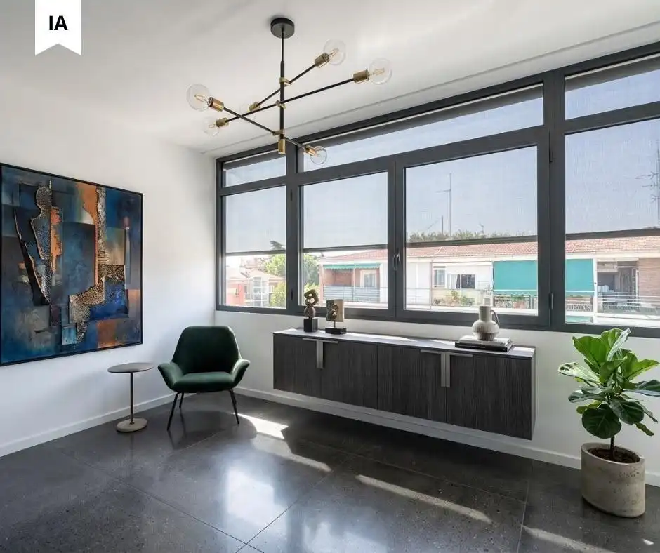 Sala de estar de Apartamento en venta en Madrid con Aire acondicionado, Calefacción y Parquet