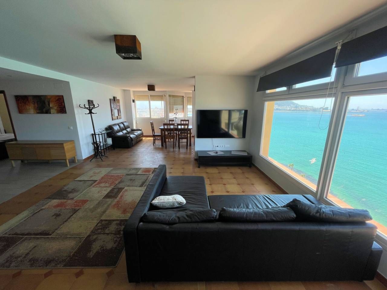 Living room of Attic to rent in La Línea de la Concepción  with Terrace and Furnished