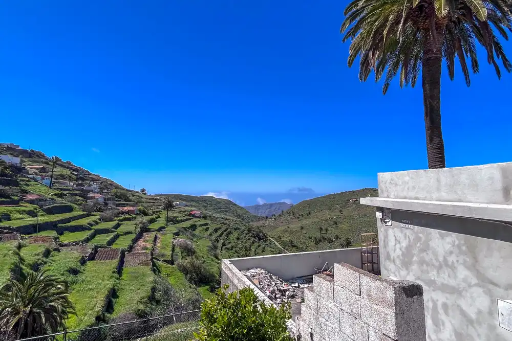 Vista exterior de Finca rústica en venta en Vallehermoso con Terraza
