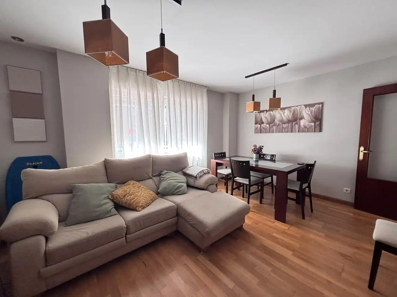 Wohnzimmer von Erdgeschoss zur Miete in Gijón  mit Heizung und Möbliert