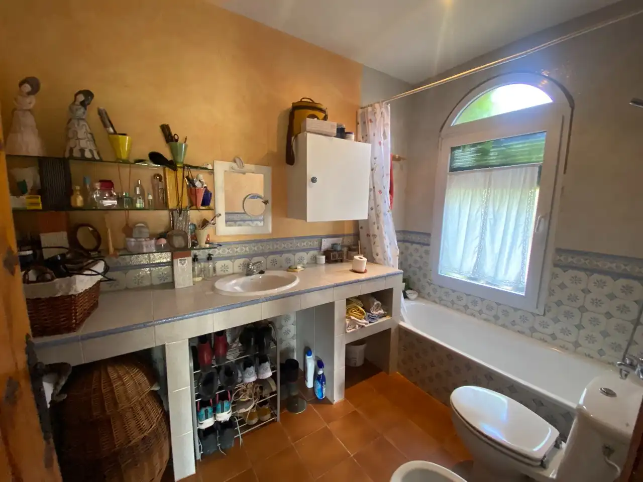 Baño de Casa o chalet en venta en Corral de Calatrava con Aire acondicionado, Calefacción y Jardín privado
