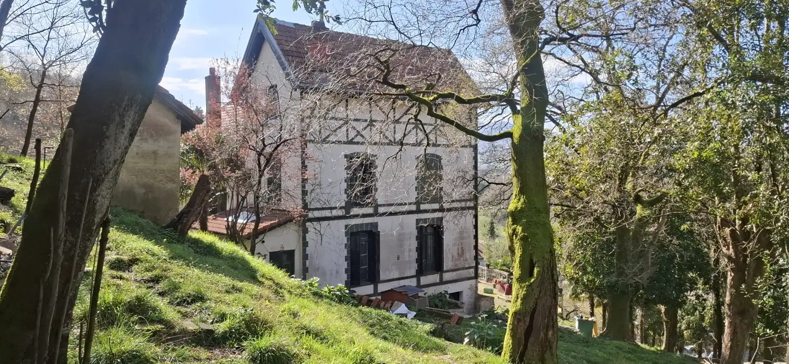 Vista exterior de Finca rústica en venta en Donostia - San Sebastián  con Calefacción, Jardín privado y Terraza