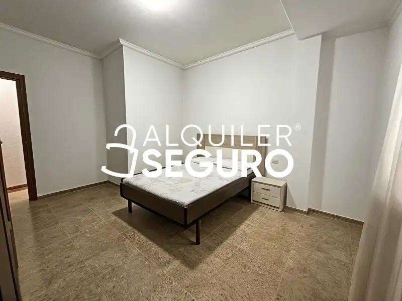 Schlafzimmer von Wohnung zur Miete in Castellgalí mit Klimaanlage und Möbliert