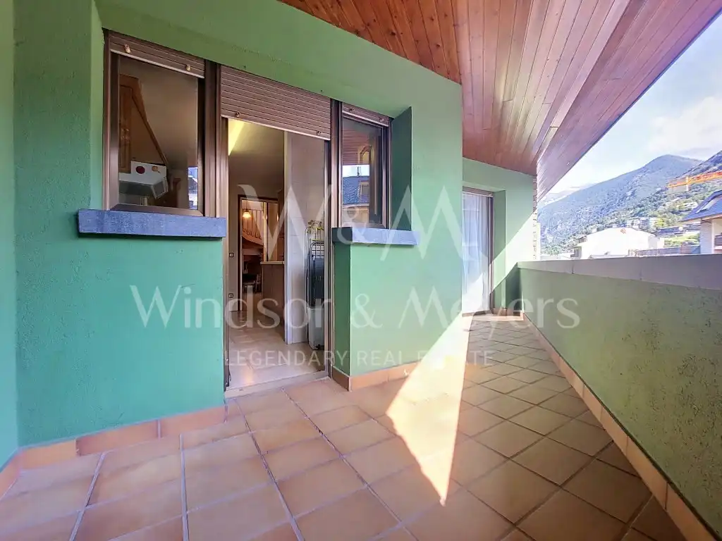 Terrasse von Maisonette zum Verkauf in La Massana mit Heizung, Ofen und Mikrowelle