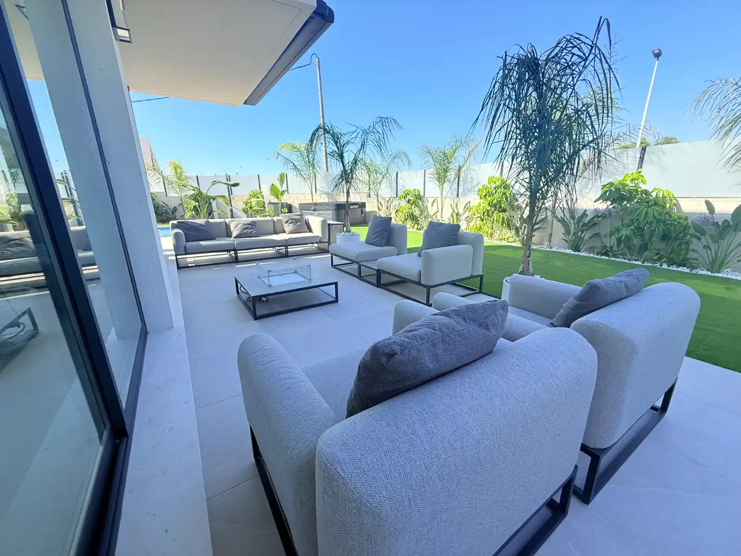 Terrassa de Casa o xalet en venda en Santa Pola amb Aire condicionat, Jardí privat i Terrassa