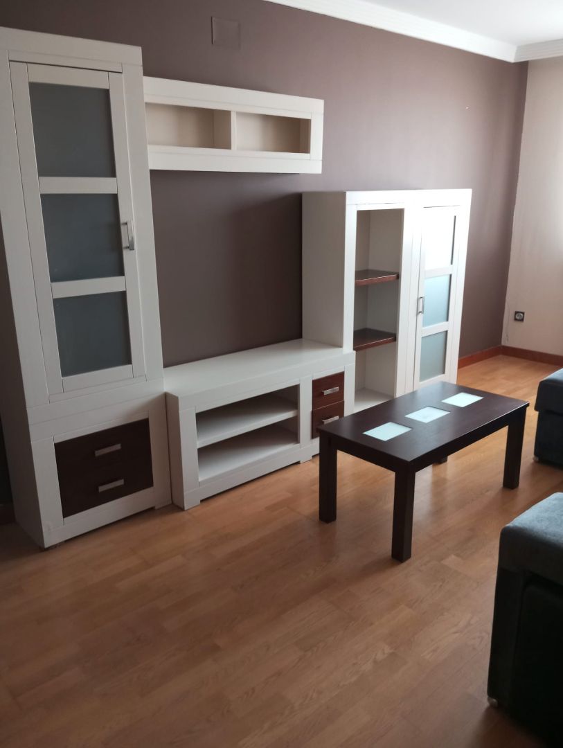 Living room of Flat to rent in Castellanos de Moriscos  with Heating, Parquet flooring and Furnished
