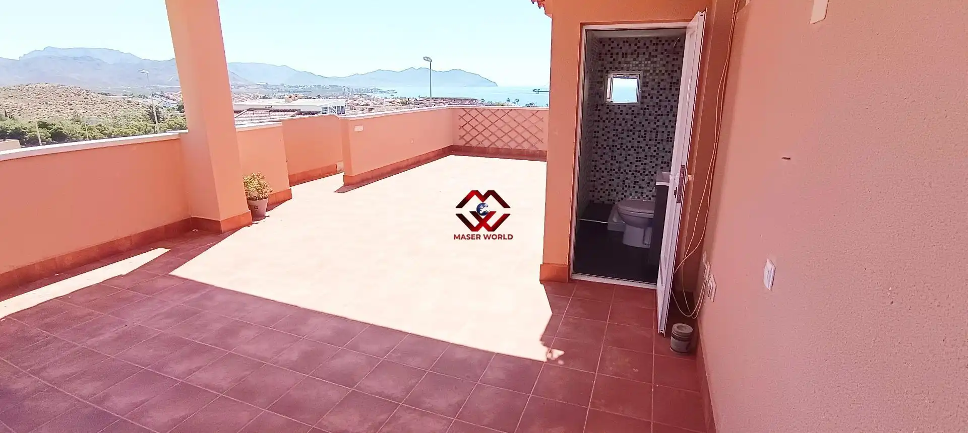 Terraza de Ático en venta en Mazarrón con Aire acondicionado, Trastero y Balcón