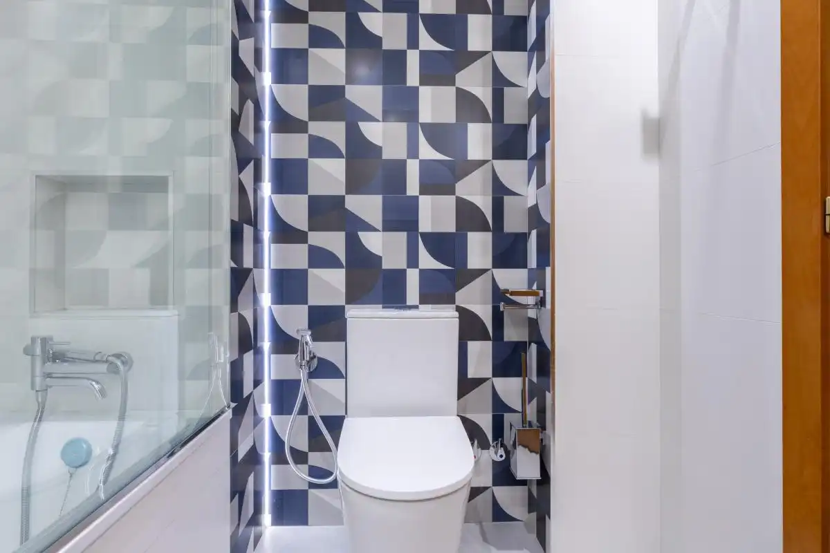 Baño de Ático de alquiler en Valencia con Aire acondicionado, Calefacción y Amueblado