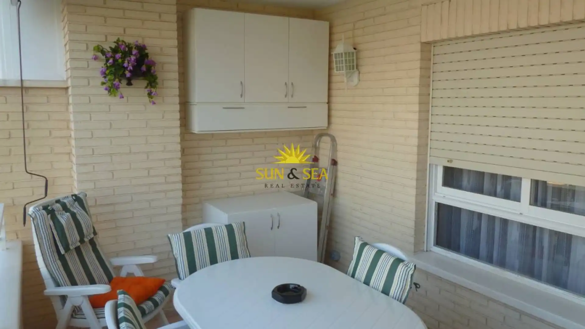 Garden of Flat for rent in Alicante / Alacant  with Air Conditioner, Heating and Swimming Pool