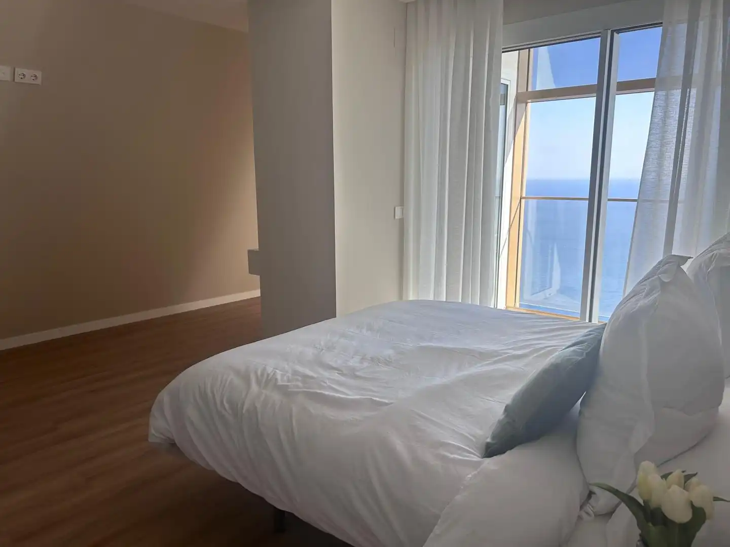 Bedroom of Flat for sale in Benidorm  with Air Conditioner, Private garden and Terrace