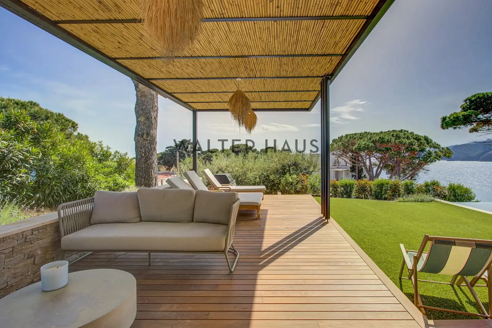 Terraza de Casa o chalet en venta en Sant Feliu de Guíxols con Aire acondicionado, Jardín privado y Terraza