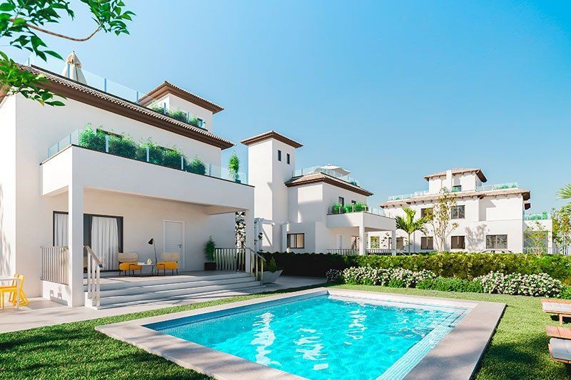 Exterior view of House or chalet for sale in Elche / Elx  with Air Conditioner, Heating and Private garden