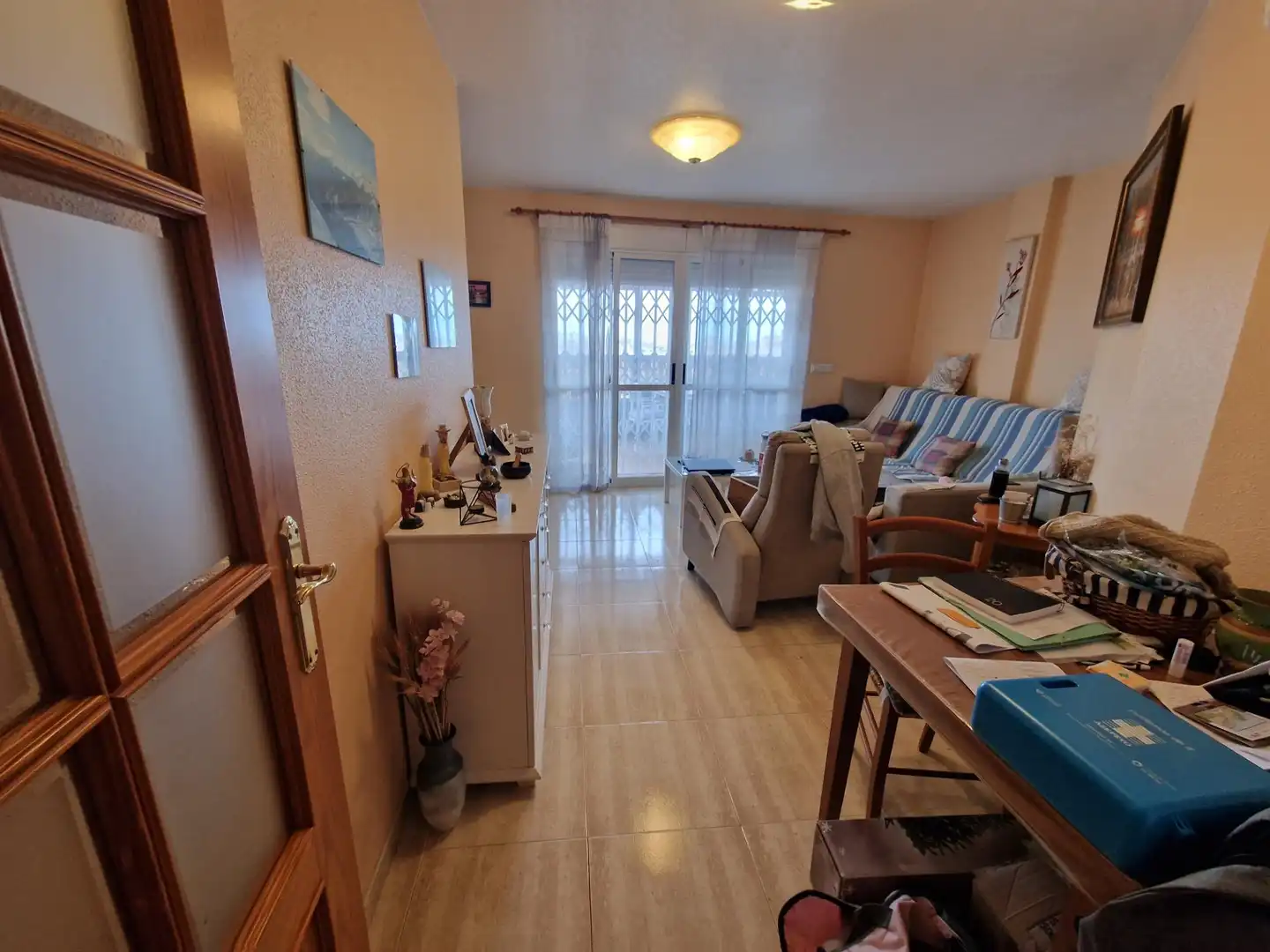 Sala de estar de Casa o chalet en venta en Águilas con Aire acondicionado y Terraza